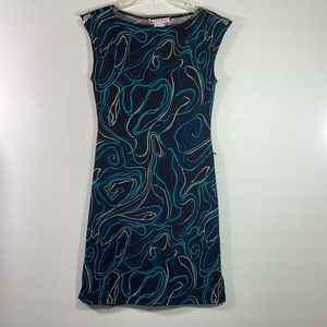 Wishes Wishes Wishes Dress Women Size Medium Black Sleeveless 100% Polyester